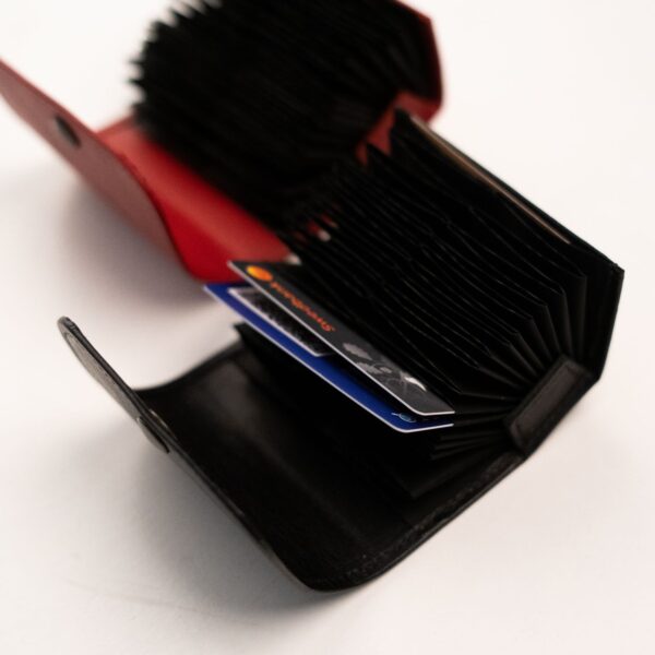 Papillon Leather Card Holder 32-14 - Image 3