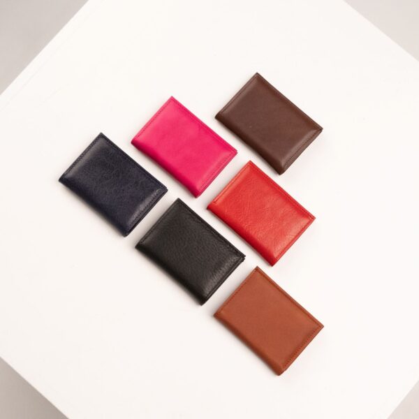 Papillon Leather Card Holder 21-46