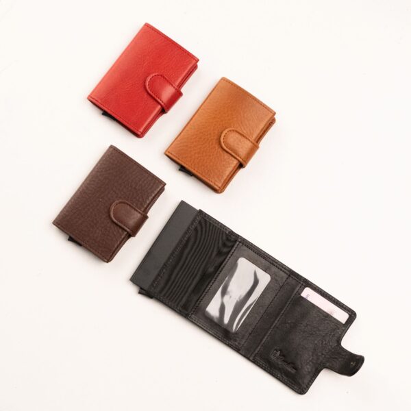 Papillon Leather Wallet 40-25 with RFID/NFC Blocking Card Holder - Image 3