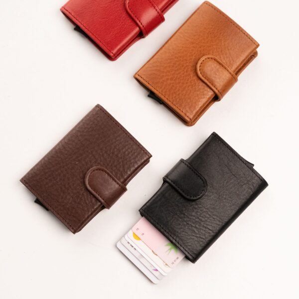 Papillon Leather Wallet 40-25 with RFID/NFC Blocking Card Holder - Image 2