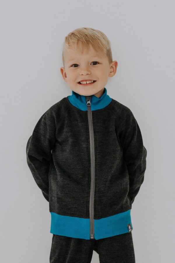 Breden Kids Thermal Merino Jacket CAMEO