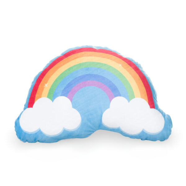 Sówka Pillow for Kids - Blue Rainbow