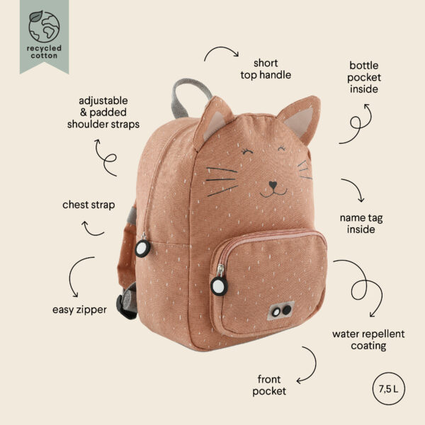 Trixie Baby Backpack - Mrs Cat - Image 2