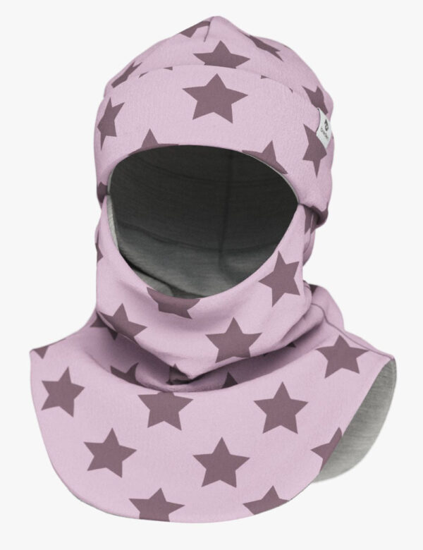 Breden Thermal Merino Balaclava For Kids - Stars